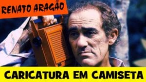 Leia mais sobre o artigo Caricatura Renato Aragão em Camiseta