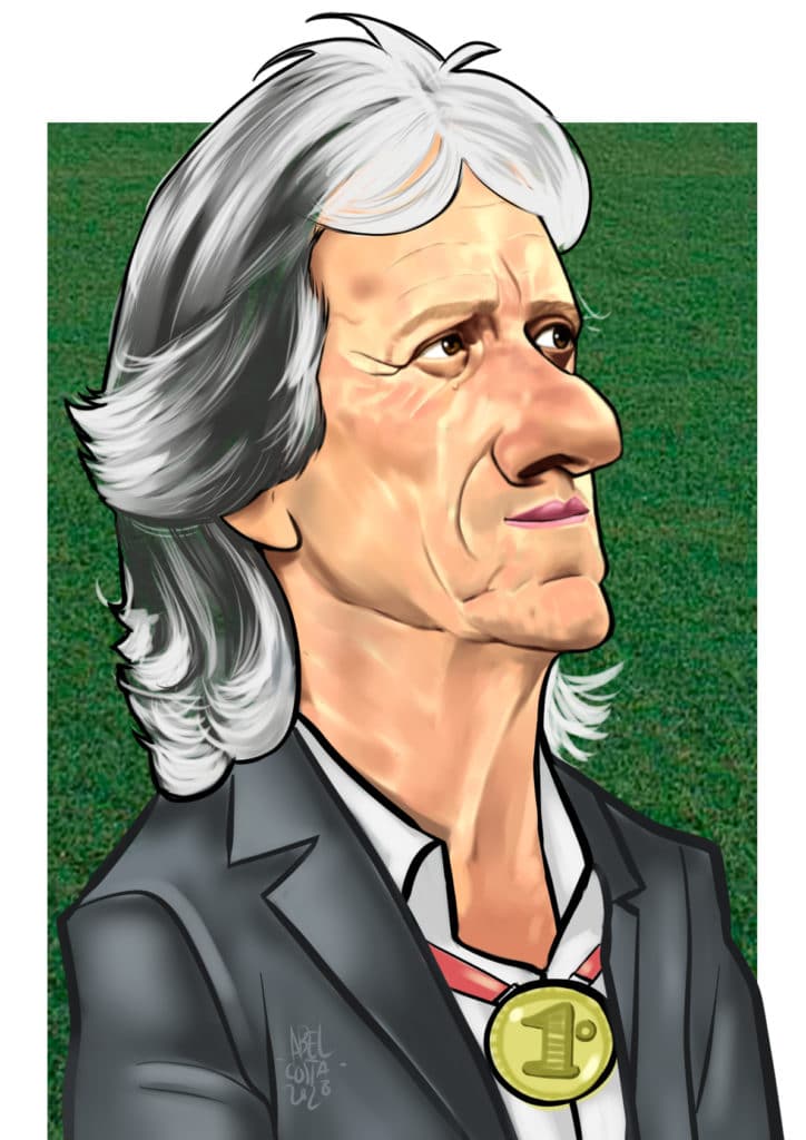 Caricatura Jorge Jesus