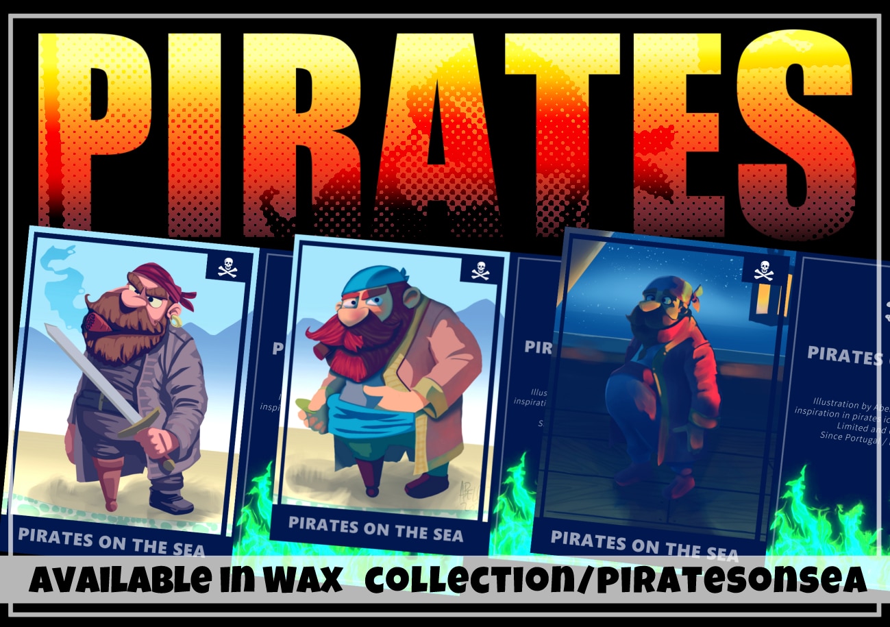 Leia mais sobre o artigo NFT Cards – Pirates on the Sea