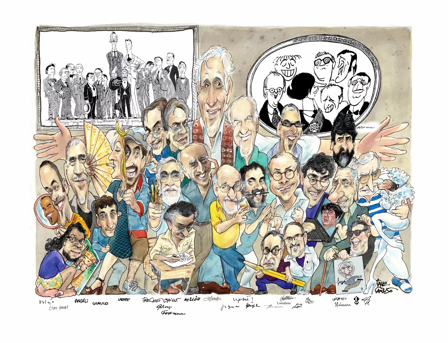 Paulo Caruso: O Gênio da Caricatura Brasileira