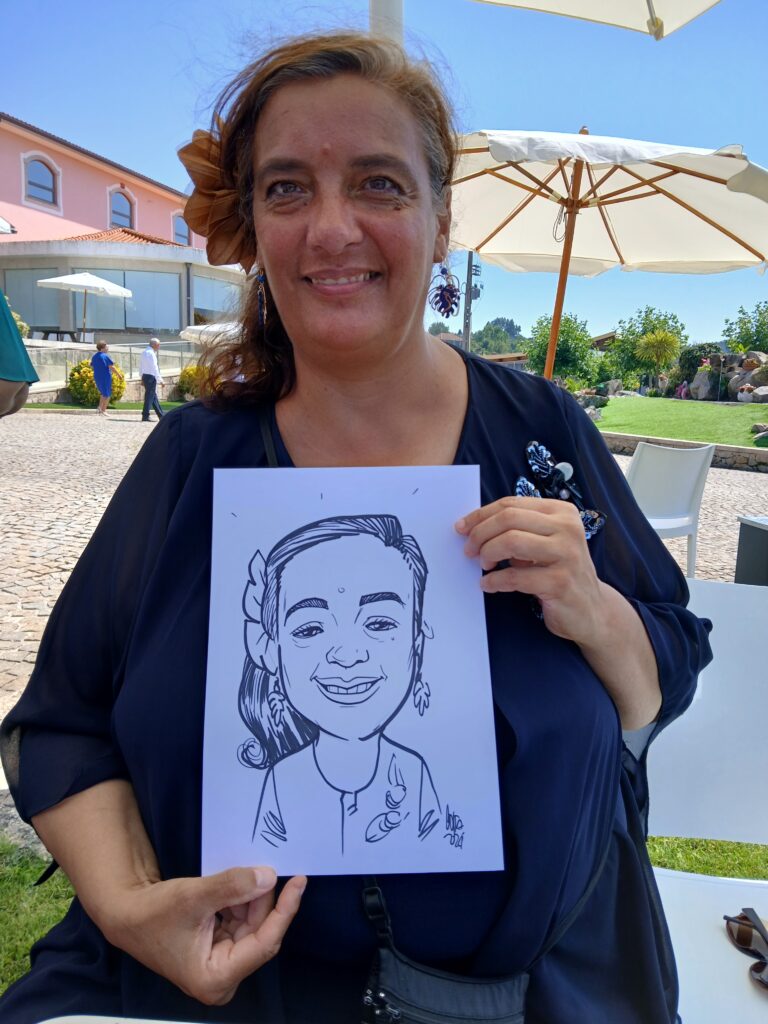 Caricatura em Casamento Portugal