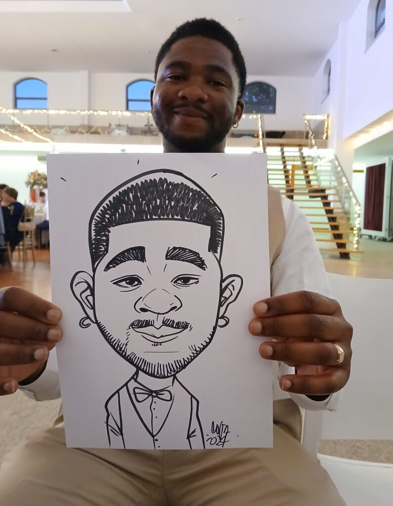 Caricatura em Casamento Portugal